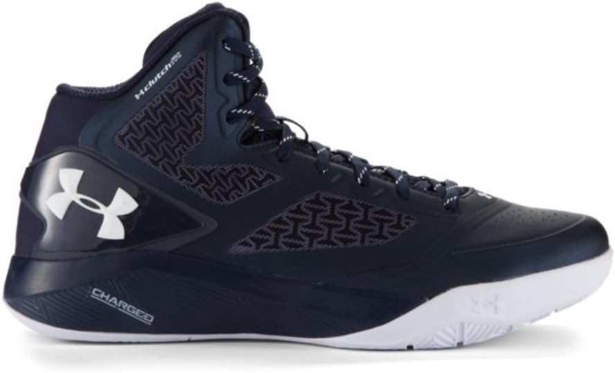 Clutchfit Drive 2 noir, chaussures de basketball homme 4.5 Bleu Marine Minuit Blanc Argent Métallique