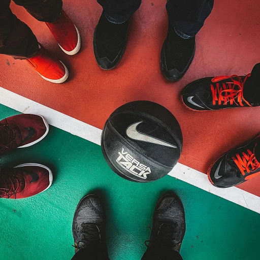 Les nuances des chaussures de basket en rose