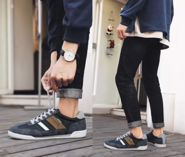 Chaussure Homme Baskets Sneakers Casual Sport Running Espadrilles Athlétique Courtes Fitness Tennis 41-46 45 EU T Bleu Clair