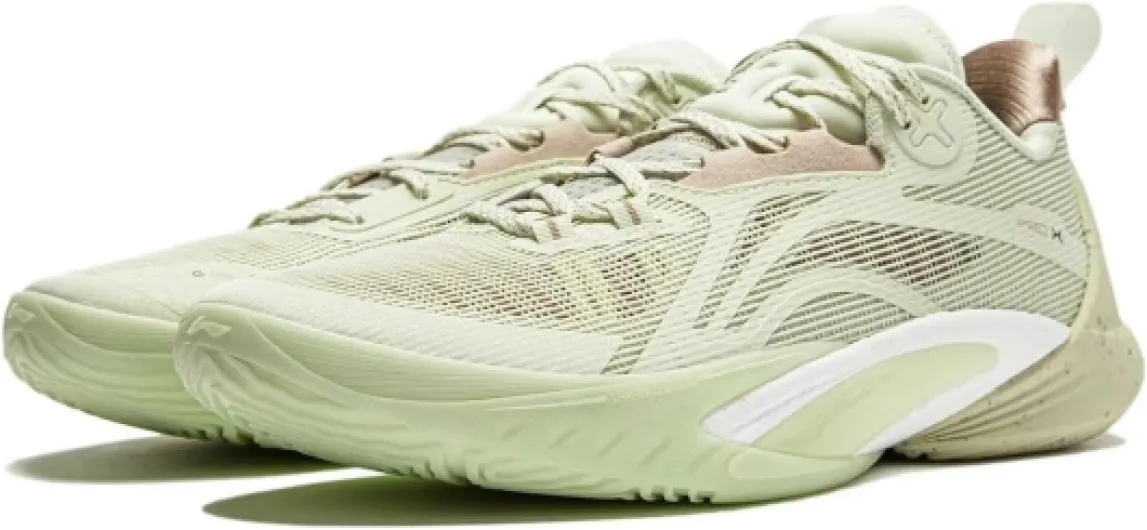 LI-NING Speed V Series Evan Turner Jawun Evans - Chaussures de basketball professionnelles pour homme - Doublure antidérapante - ABAP009 ABAN051 ABAP011 Jaune Vert 41 2/3 EU