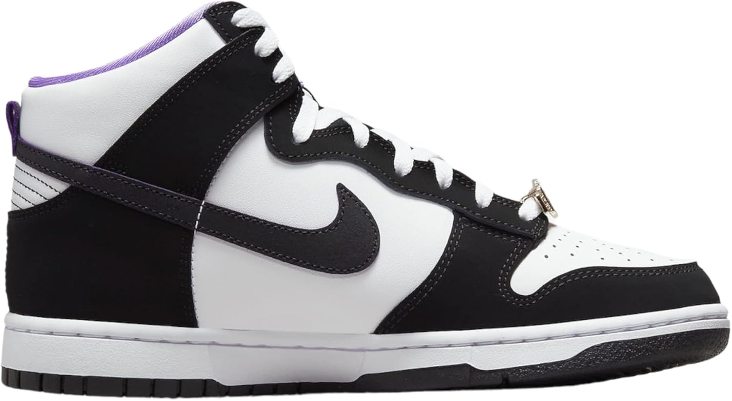 Nike Dunk Hi, Chaussure de Basketball Homme 41 EU Noir Blanc Actiongrape Noir
